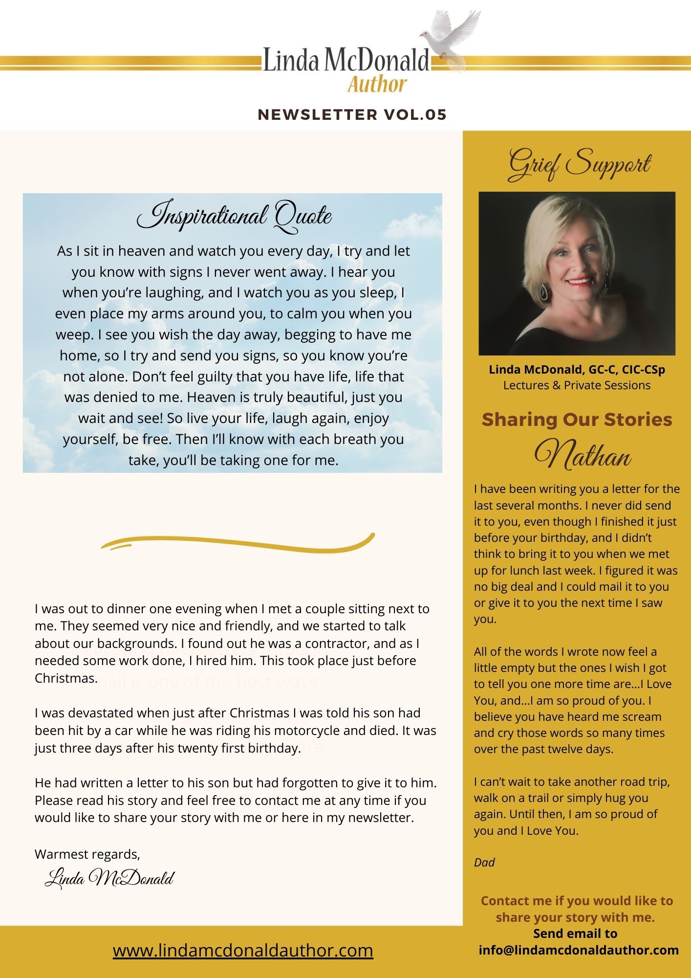 Linda McDonald Newsletter Vol. 05